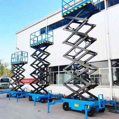 Bàn nâng kéo điện di động 10m 500kg Bàn nâng kéo thủy lực