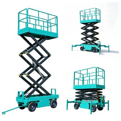 Chi phí hiệu quả tay máy nâng kéo thủy lực 10m công việc trên không nền tảng nâng