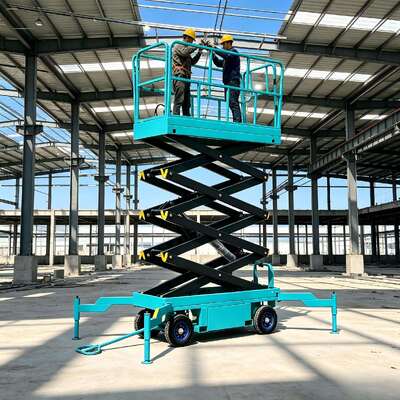 Nâng máy kéo điện di động 4m - 10m Độ cao 500kg Người nâng