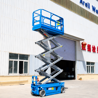 Bàn nâng cắt kéo tự hành mini 230kg Bệ nâng điện