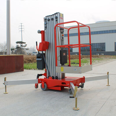 8m 10m 12m Đơn vị nâng thẳng đứng bằng nhôm hạng nhẹ