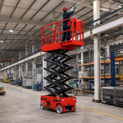 Nền tảng nâng cắt kéo điện tự hành Thiết bị nâng thủy lực công nghiệp