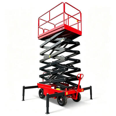 Sàn nâng cắt kéo điện Bàn nâng thủy lực cho nhà kho