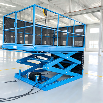 Thang máy kéo thủy lực điện hạng nặng 5m Độ cao 1000kg Capacity